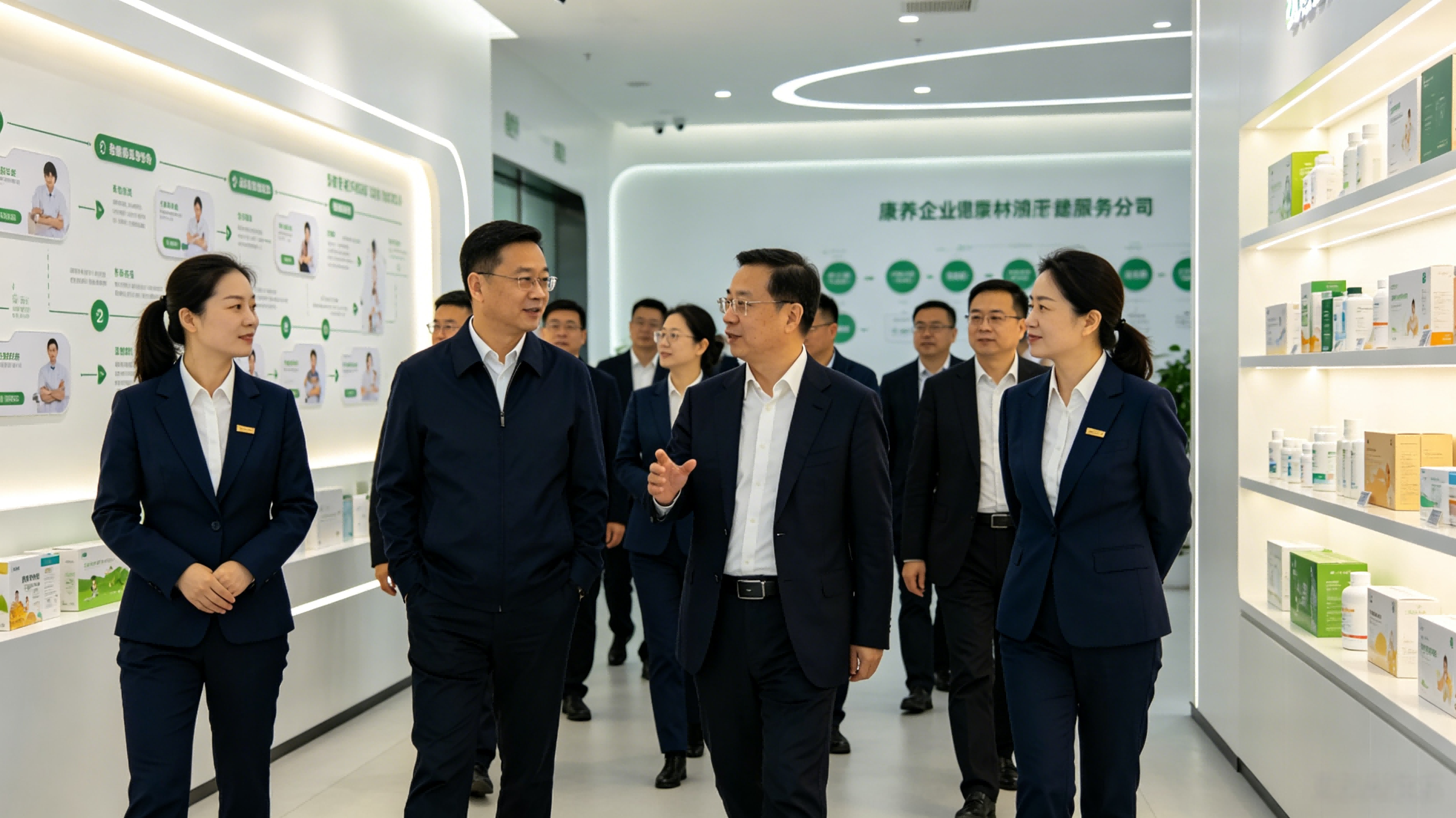 政企联动赋能民生养老,湘潭考察团到访好孝心总部交流康养发展经验
