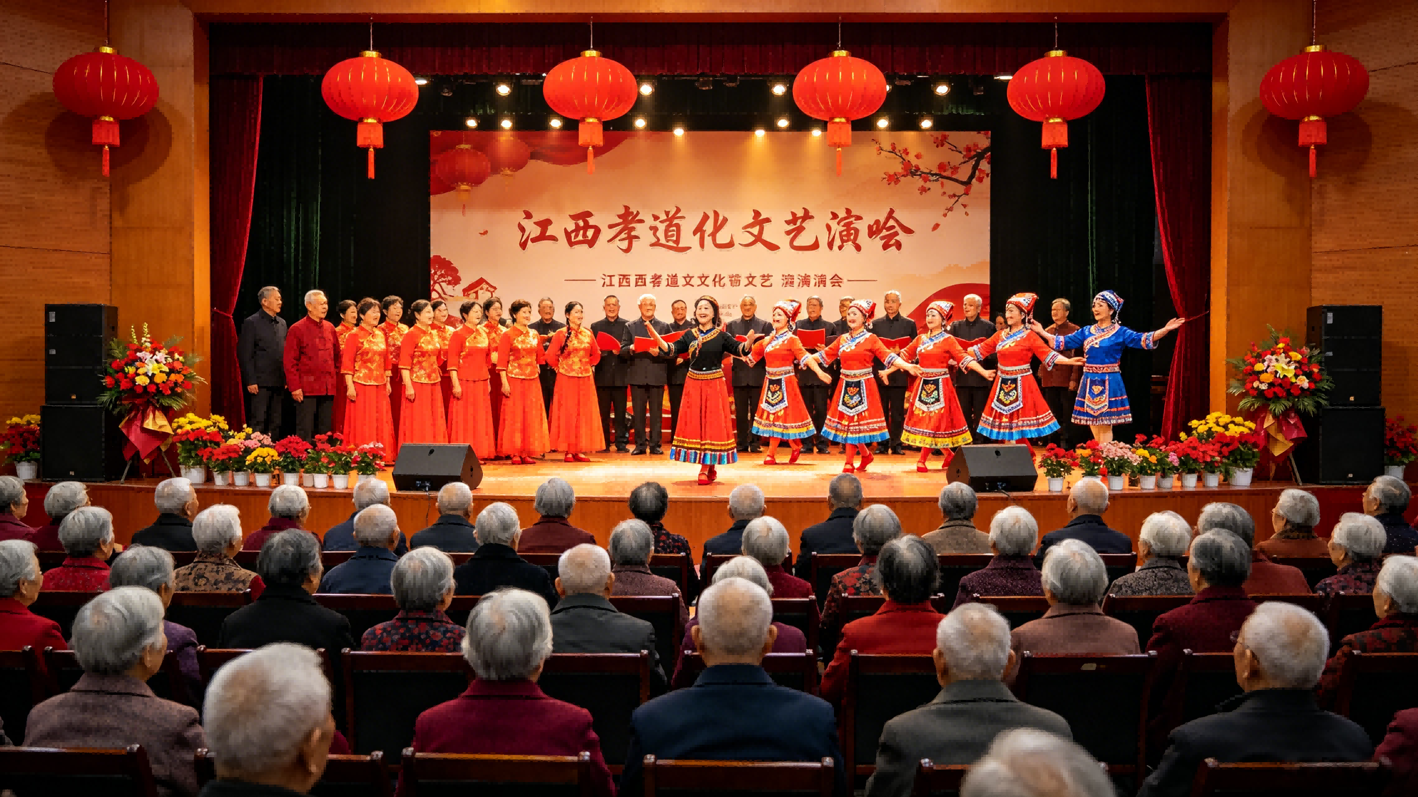 孝歌载舞欢聚银龄时光，2026 好孝心江西孝道文化节圆满落幕