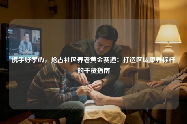 携手好孝心，抢占社区养老黄金赛道：打造区域康养标杆的干货指南