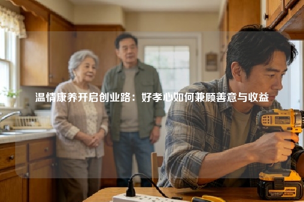 温情康养开启创业路：好孝心如何兼顾善意与收益