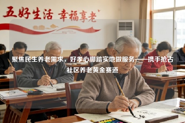 聚焦民生养老需求，好孝心脚踏实地做服务——携手抢占社区养老黄金赛道