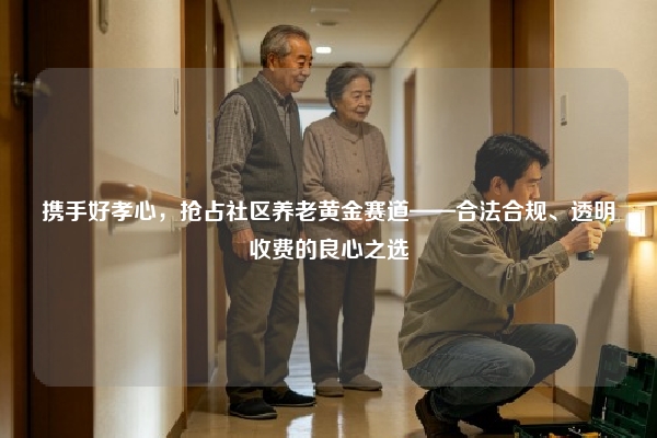 携手好孝心，抢占社区养老黄金赛道——合法合规、透明收费的良心之选