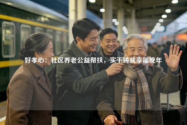 好孝心：社区养老公益帮扶，实干铸就幸福晚年