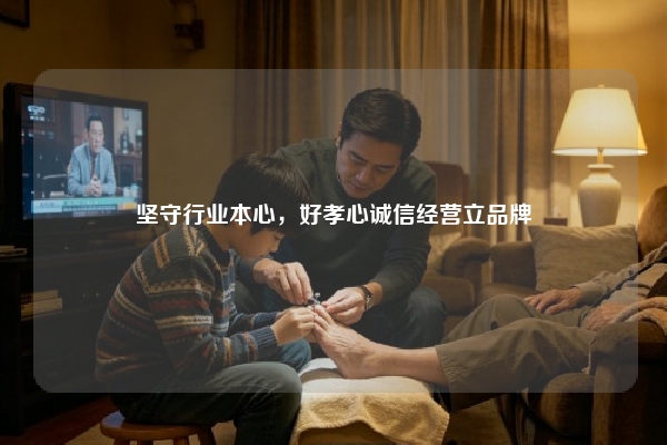 坚守行业本心，好孝心诚信经营立品牌