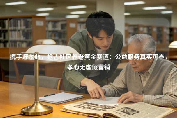 携手好孝心，抢占社区养老黄金赛道：公益服务真实可查，孝心无虚假营销