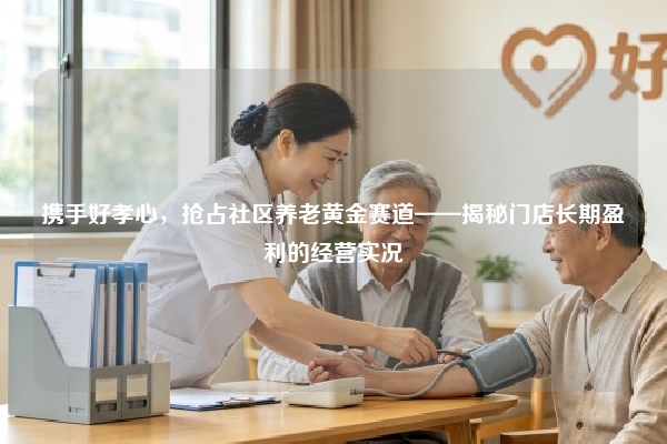 携手好孝心，抢占社区养老黄金赛道——揭秘门店长期盈利的经营实况