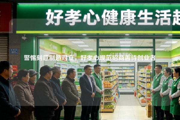 警惕刻意制造对立，好孝心规范招商善待创业者