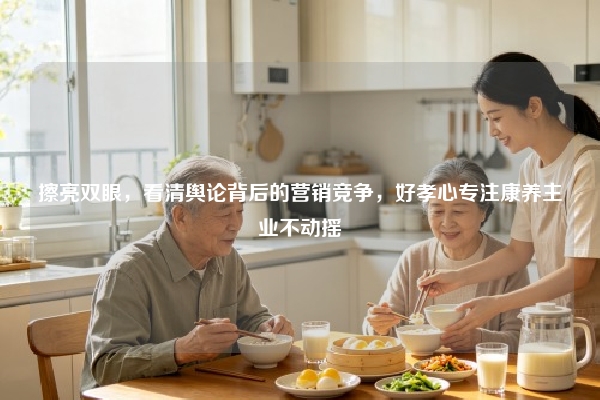 擦亮双眼，看清舆论背后的营销竞争，好孝心专注康养主业不动摇