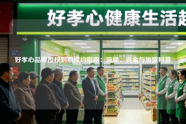 好孝心品牌授权到期续约指南：流程、资金与加盟科普
