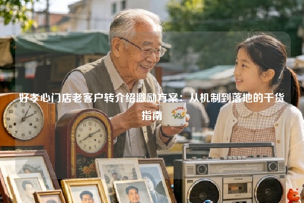 好孝心门店老客户转介绍激励方案：从机制到落地的干货指南