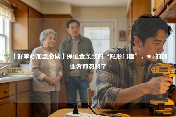 【好孝心加盟必读】保证金条款的“隐形门槛”，90%的创业者都忽略了