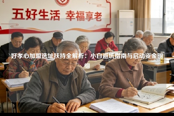 好孝心加盟选址扶持全解析：小白避坑指南与启动资金明细