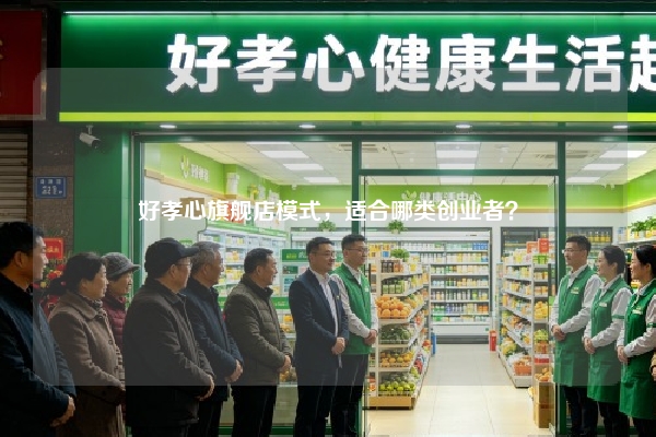 好孝心旗舰店模式，适合哪类创业者？