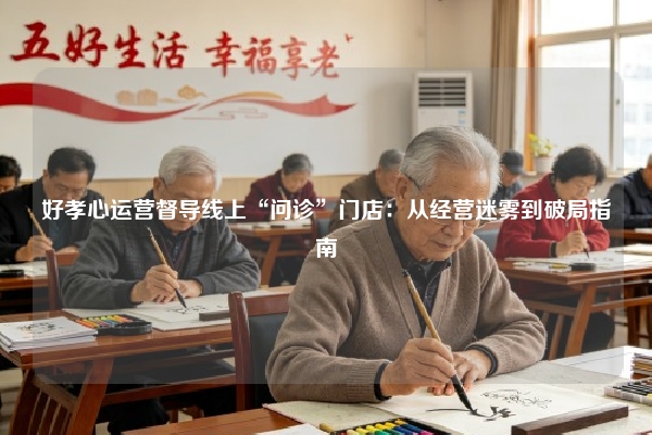 好孝心运营督导线上“问诊”门店：从经营迷雾到破局指南