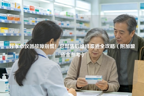 好孝心仪器故障别慌！总部售后维修渠道全攻略（附加盟资金参考）