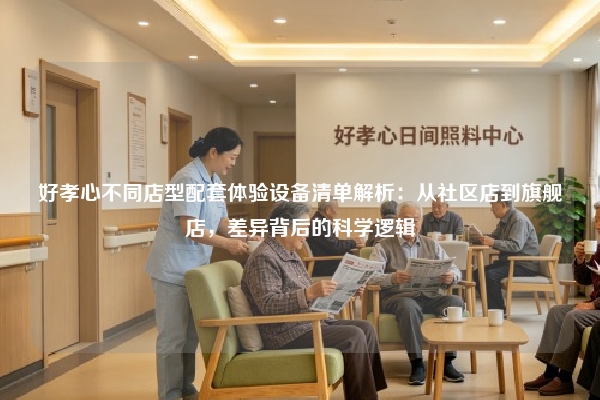 好孝心不同店型配套体验设备清单解析：从社区店到旗舰店，差异背后的科学逻辑